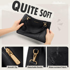 Waterproof Purses for Women Satchel Top-Handle Handbag