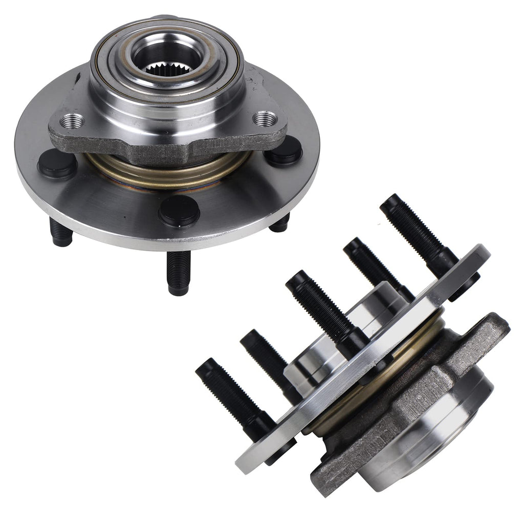 KUSATEC 515072 Front Wheel Bearing Hub Assembly 2-Pack