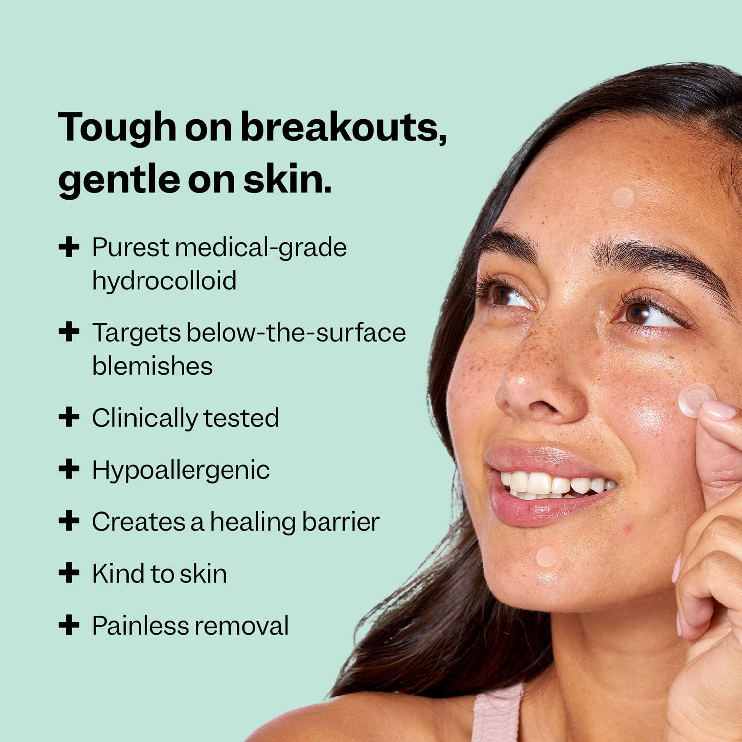 Deep Blemish Microdarts (9 ct) - Early Stage Pimple Patches for Face - Salicylic Acid, Niacinamide, Hyaluronic Acid