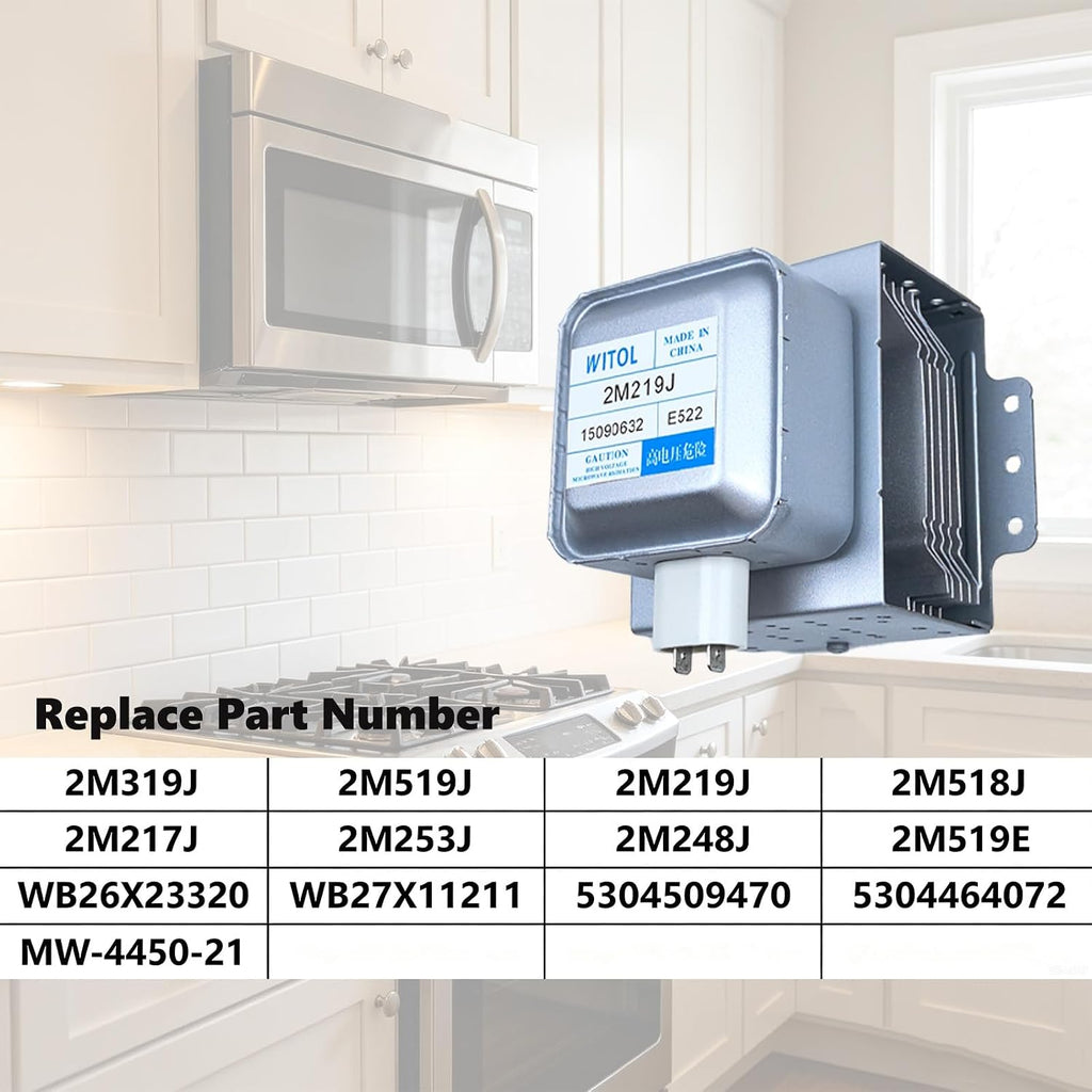 2M319J Magnetron Compatible with Midea GE Frigidaire Microwave
