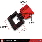 TRADESAFE Circuit Breaker Lockout, 3 Pack Multi-Pole Breaker Lock, XL