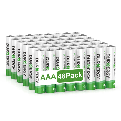 AAA Batteries 48 Pack, 10 Years Shelf Life, 1.5V Triple AAA Batteries 1200mAh for Remote Controls Flashlights LR03
