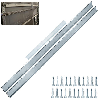 1 Set 16FT Garage Door Strut | 1.5mm 20 Gauge Steel | Comes in 1 3FT & 2 7.11FT Strut | Garage Door Hurricane