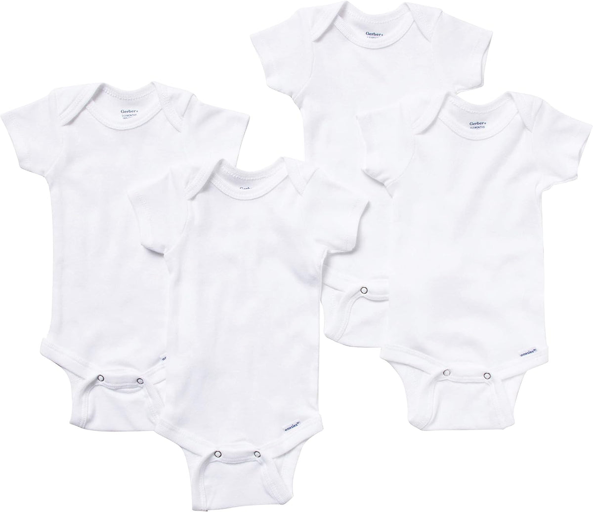 Baby 8-pack Short Sleeve Mix & Match Bodysuits