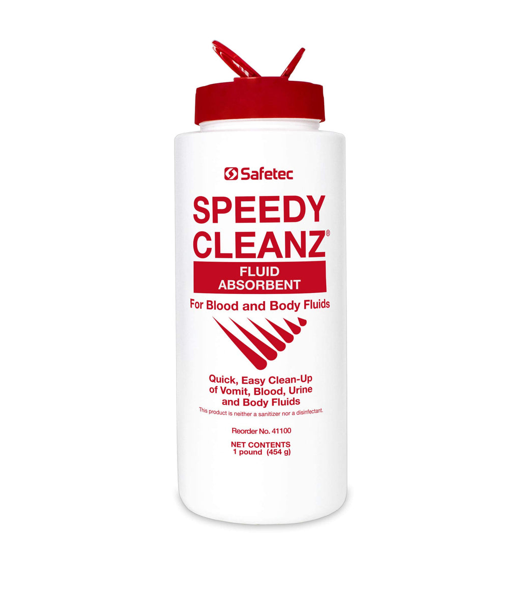 Speedy Cleanz Fluid Absorbent 16 oz. Shaker Top Bottle (Pack of 4 Bottles)