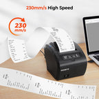 Thermal Receipt Printer ITPP047 80mm USB Ethernet POS Auto Cutter