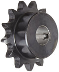 Browning H5013X3/4 Finished Bore Roller Chain Sprocket, Single Strand, Steel, Hardened Teeth, 13 Teeth