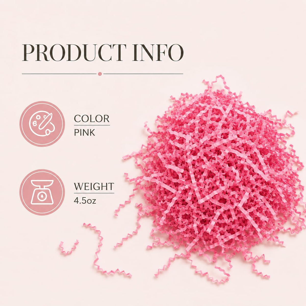 Crinkle Paper Filler, Shredded Paper
