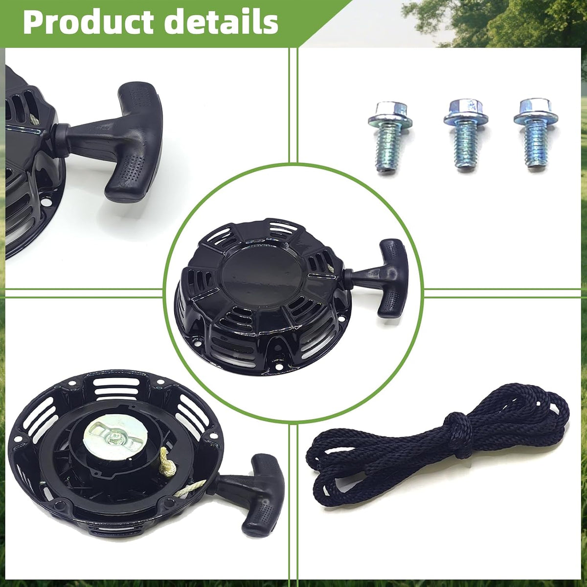 Recoil Pull Starter Assembly Replacement Part 18-165-05-S