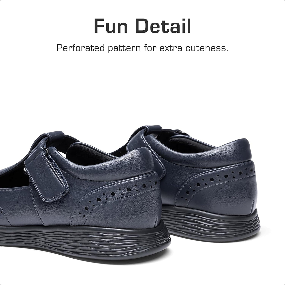 Girls Mary Jane School Uniform Shoes | Lightweight T-Strap dress shoes,breathable lining,arch support oxford flats