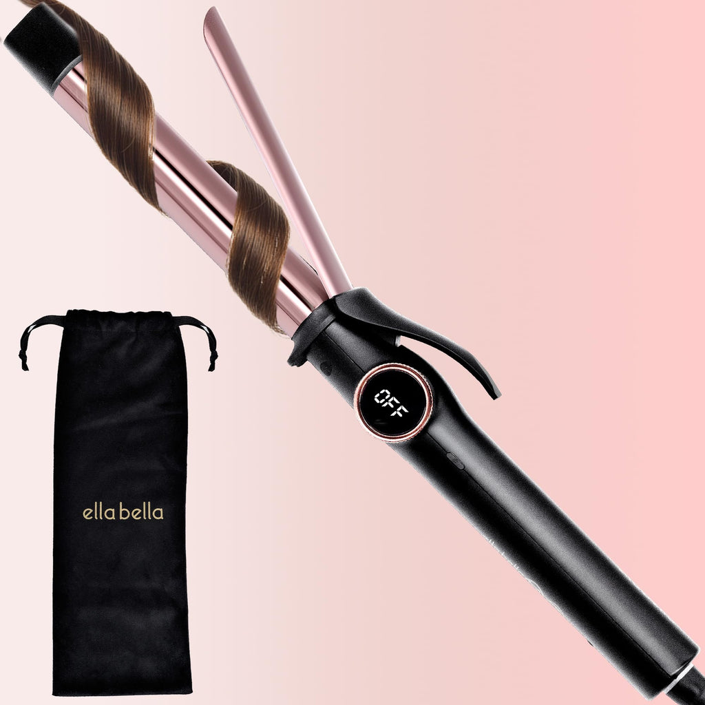 Slimline Curling Iron 1 Inch, Dual Voltage, Titanium Coating