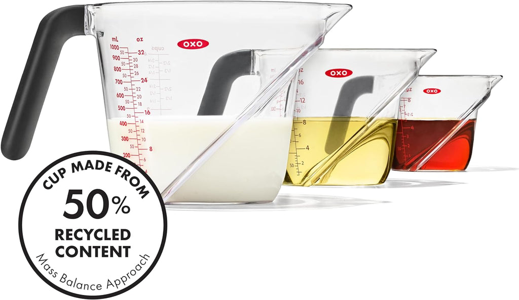 Good Grips 3-Piece Angled Measuring Cup Set