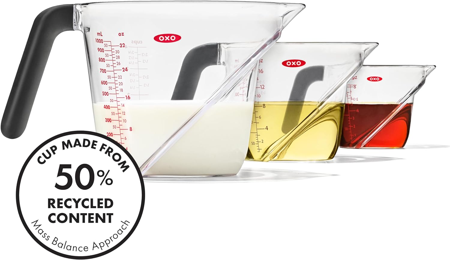 Good Grips 3-Piece Angled Measuring Cup Set