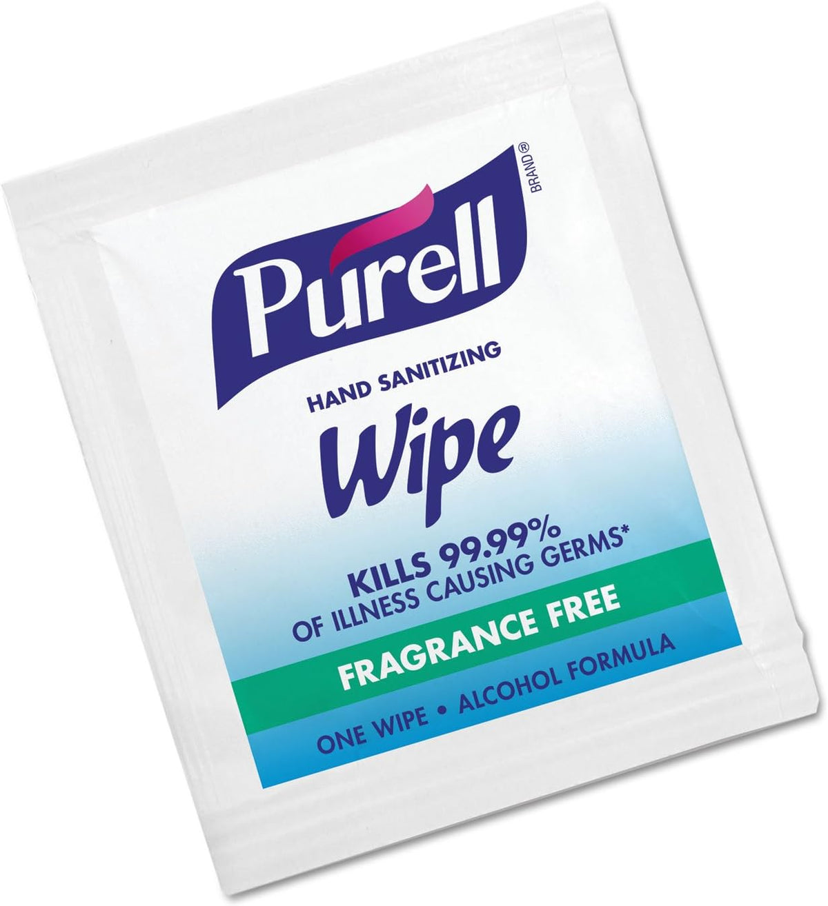 PURELL 902210BX Sanitizing Hand Wipes, 5 x 7, 100/Box