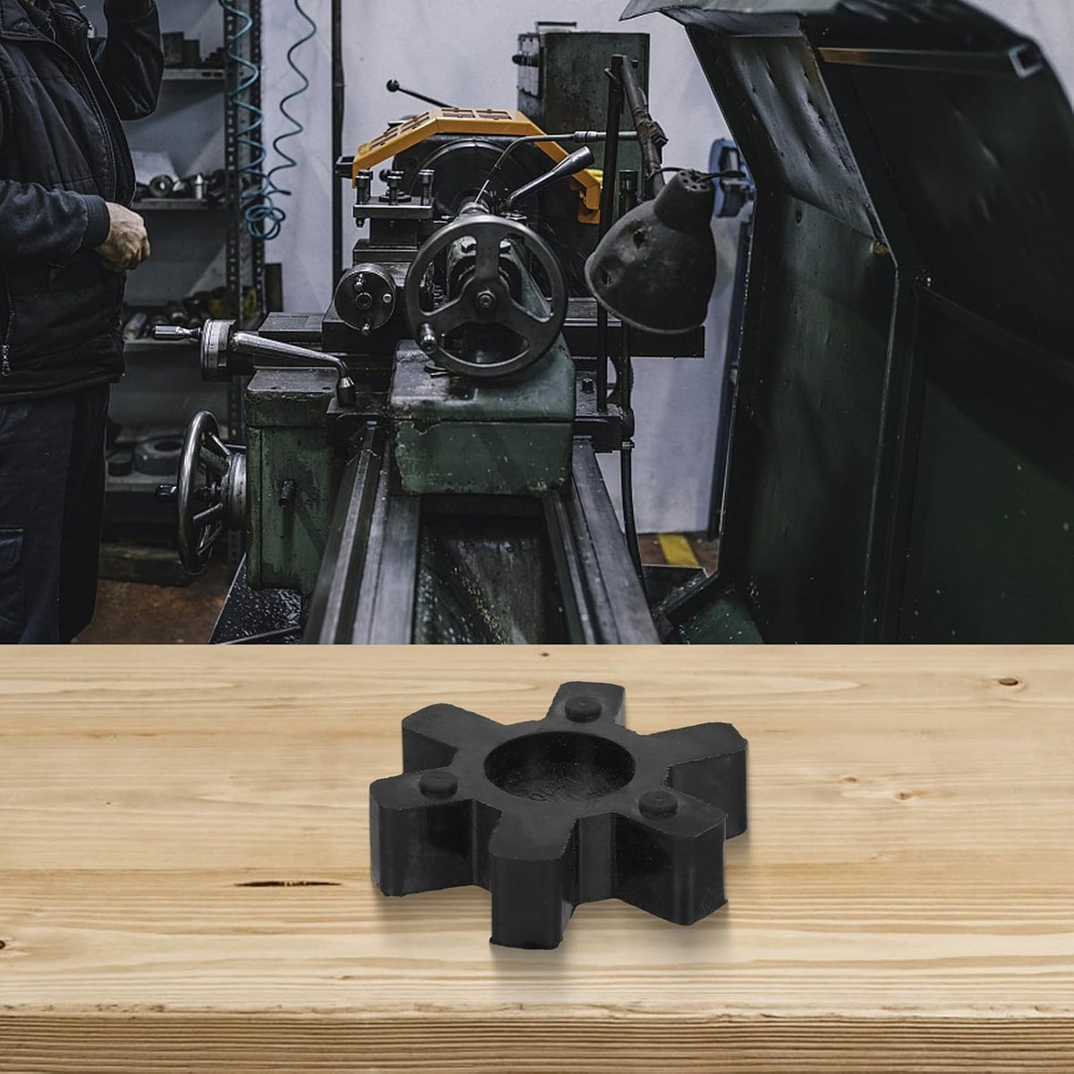 L099/L100 Coupling Insert Urethane Spider 2.5" Black