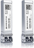 2 Pack 10GBase-SR LC 300M 850nm MMF SFP+ Transceiver 10Gbe Optical Module
