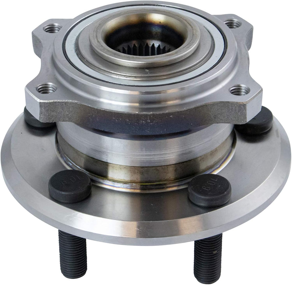 TRQ Rear Driver and Passenger Side Wheel Bearing and Hub Assembly Set 2