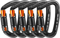 Climbing Carabiner Clips 25kN Auto Locking Carabiner, Professional Heavy Duty Large Locking Carabiner Clips for