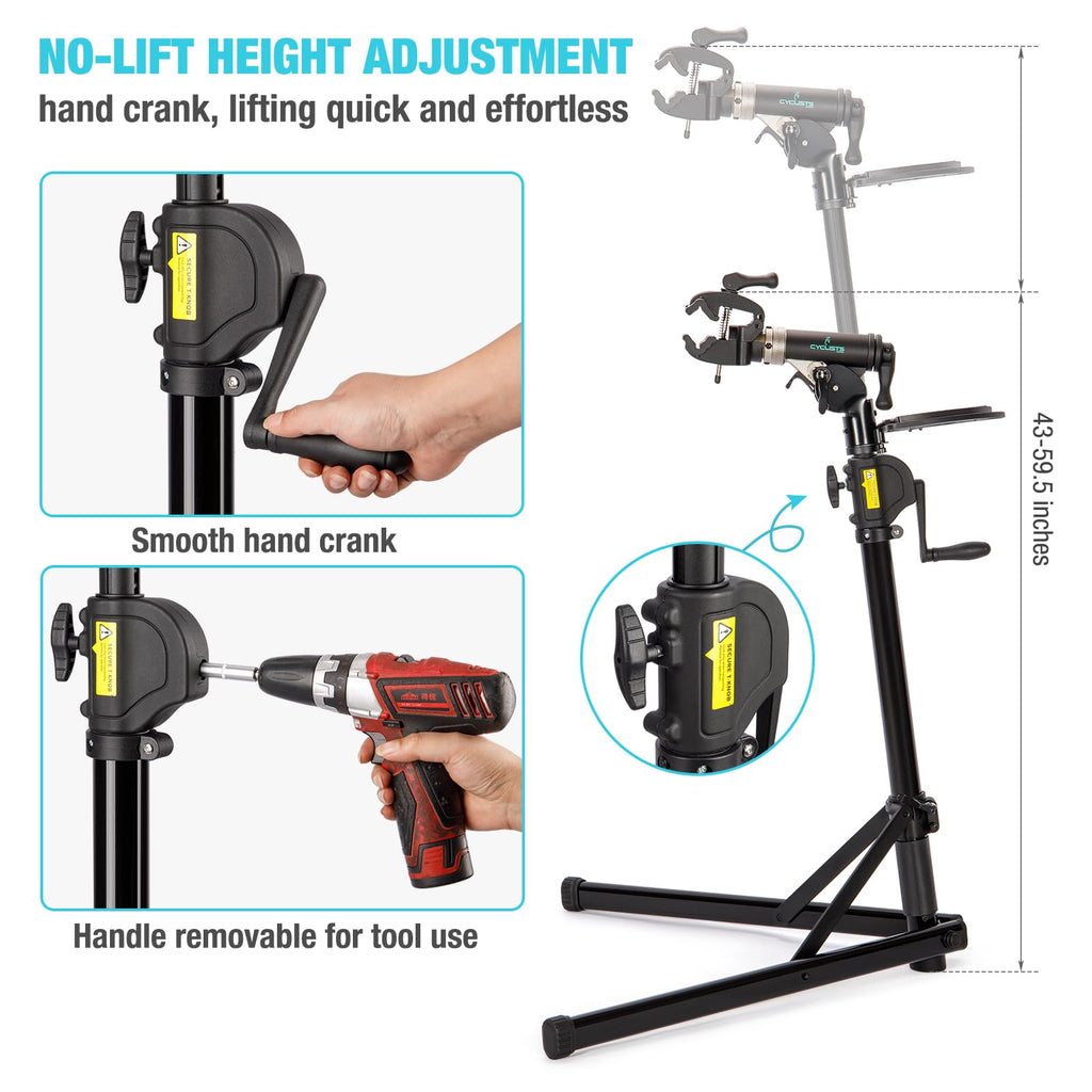 Bike Repair Stand (Max 110lbs) - eBike Stand for Workstand