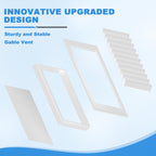 18"x24" Aluminum Gable Vent with Screen