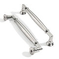 10 Pack 5 Inch Hole Center Polished Nickel Cabinet pulls Solid Heavy Duty Cabinet Pull Cabinet Handles Kitchen
