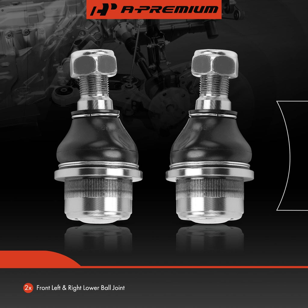 A-Premium Front Lower Ball Joint, Compatible with Dodge & Freightliner