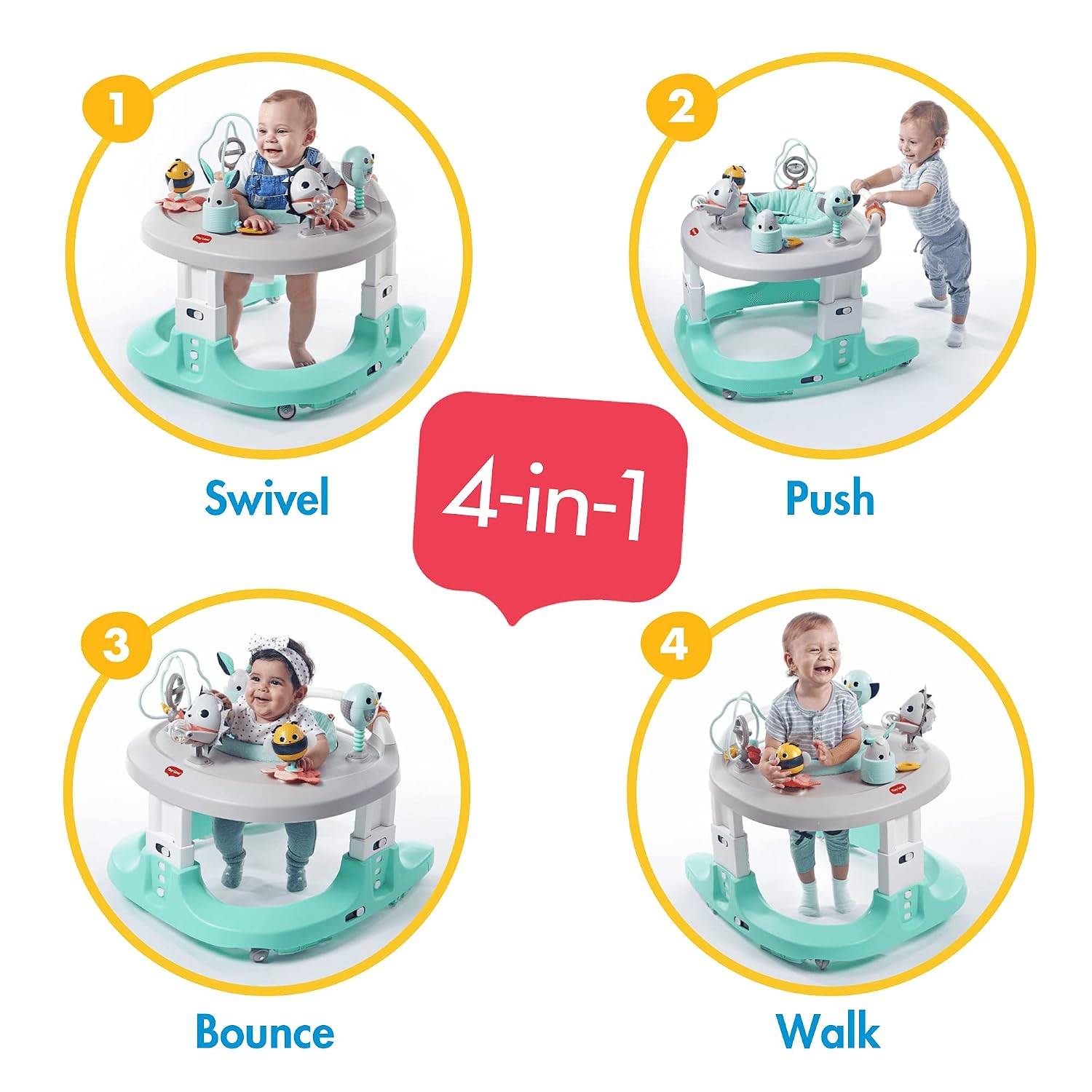 4-in-1 Here I Grow Mobile Activity Center, Magical Tales