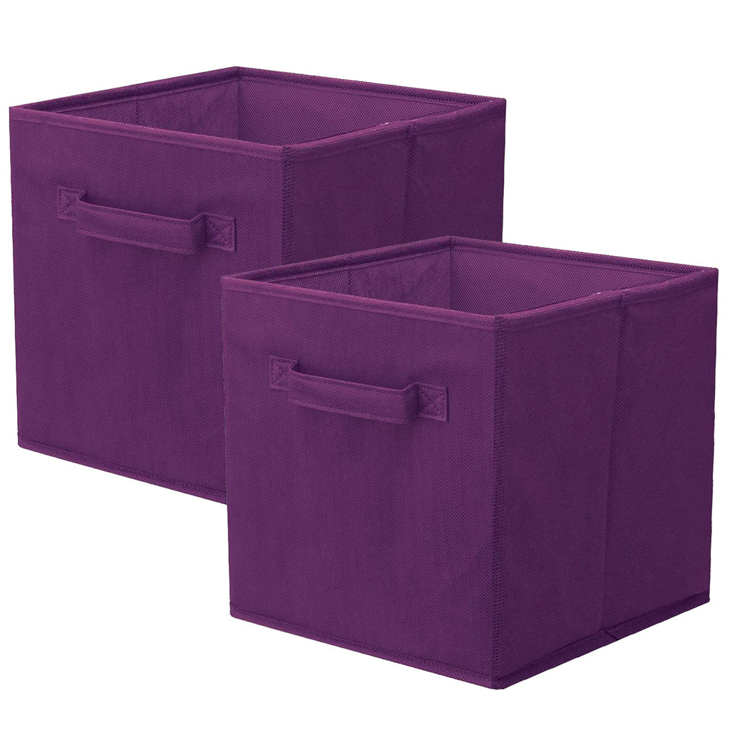 Storage Bins, Foldable Fabric Storage Cubes And Cloth Storage