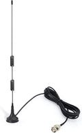 VHF UHF Ham Amateur Radio Police Scanner Antenna Magnetic Base BNC Male Antenna Compatible with Uniden Bearcat