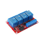 4 Channel 5V Relay Module with Optocoupler High/Low Trigger for Raspberry Pi Arduino
