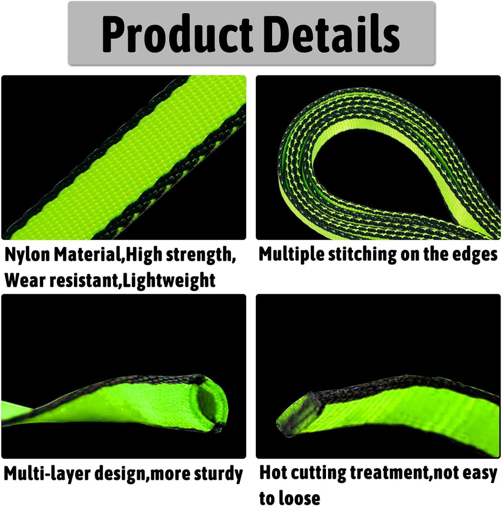 18MM Nylon Climbing Sling Runner 23KN CE2008/EN566 Rock Climbing Webbing Straps for Outdoor Climbing, Rappelling