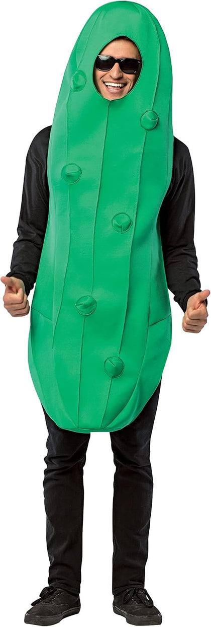 Men's Pickle Costume, Green, Adult One Size | GC6544
