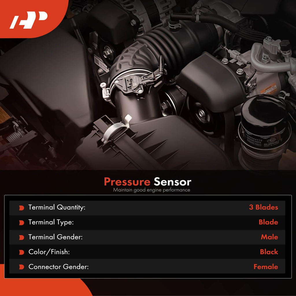 A-Premium HVAC A/C Pressure Switch Sensor Compatible with Volvo