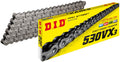 DID (530VX3X150ZB) Steel 150 Link High Performance VX Series X-Ring Chain with Connecting Link