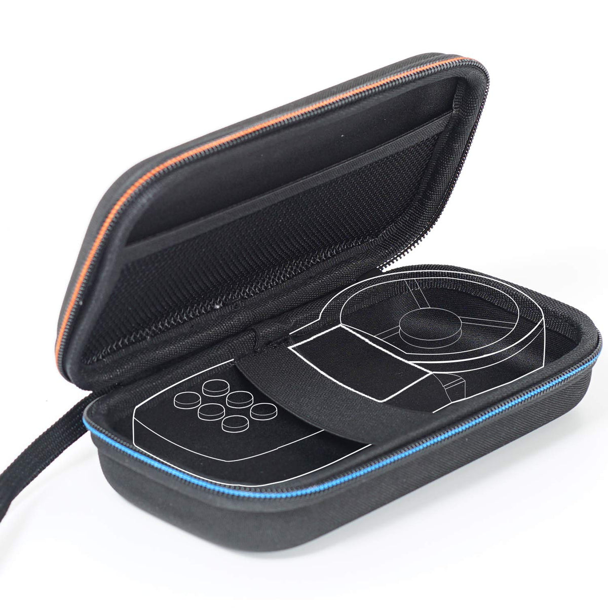BTMETER Hard Travel Case Bag for Protect BT-100 Series Handheld Anemometer