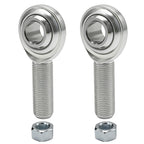 MDEOOSKY 2 PCS 5/8 Heim Joint CM10 Rod End Bearing, 5/8-18 Right Hand Male Thread with Jam Nuts, Ideal for Machinery and Automation