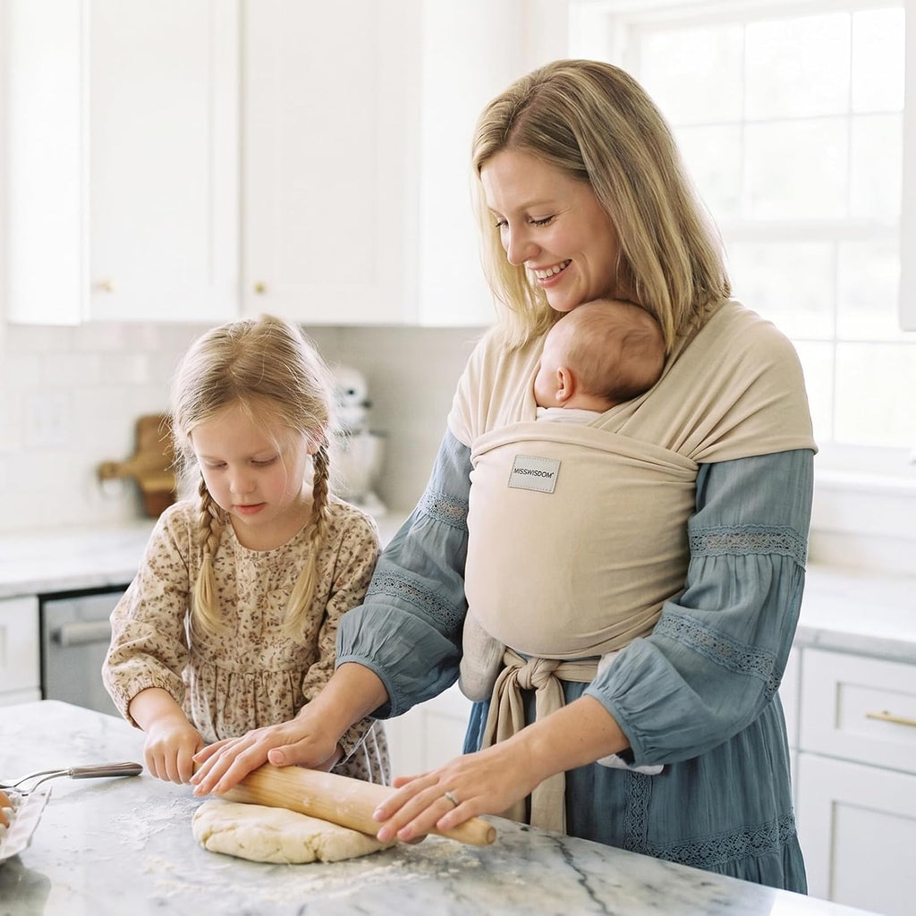 Baby Wraps Carrier, Baby Carrier Wrap Newborn Sling 7-35lbs, Baby Wearing Wrap Newborn Wrap Carrier, Baby Sling