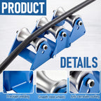 Chumia Cable Pulling Sheave, 3-in-1 Cable Feeding Sheave Wire Pulling Tools
