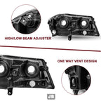 Halogen Headlight Assembly for 2008-2014 Dodge Avenger