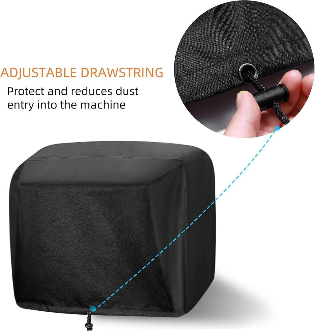 Woodfire Outdoor Pizza Oven Cover for Ninja Woodfire Outdoor Pizza Oven OO101 Series，Adjustable Drawstrings and