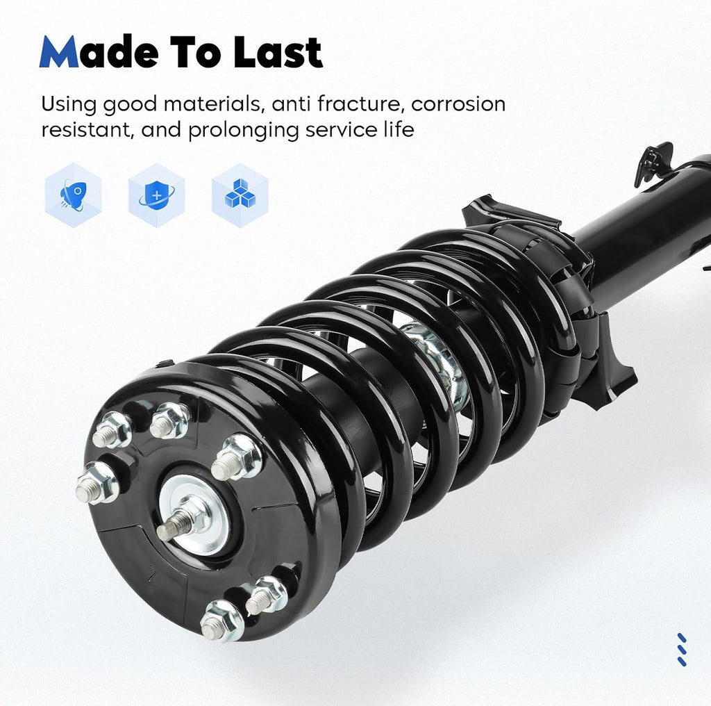 Front Struts Assembly Fit for Honda Accord 2.4L Sedan/Coupe 2008-2012