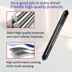 1/4" Chamfer Mill, Carbide, 4 Flute, 90° Degree, Double End