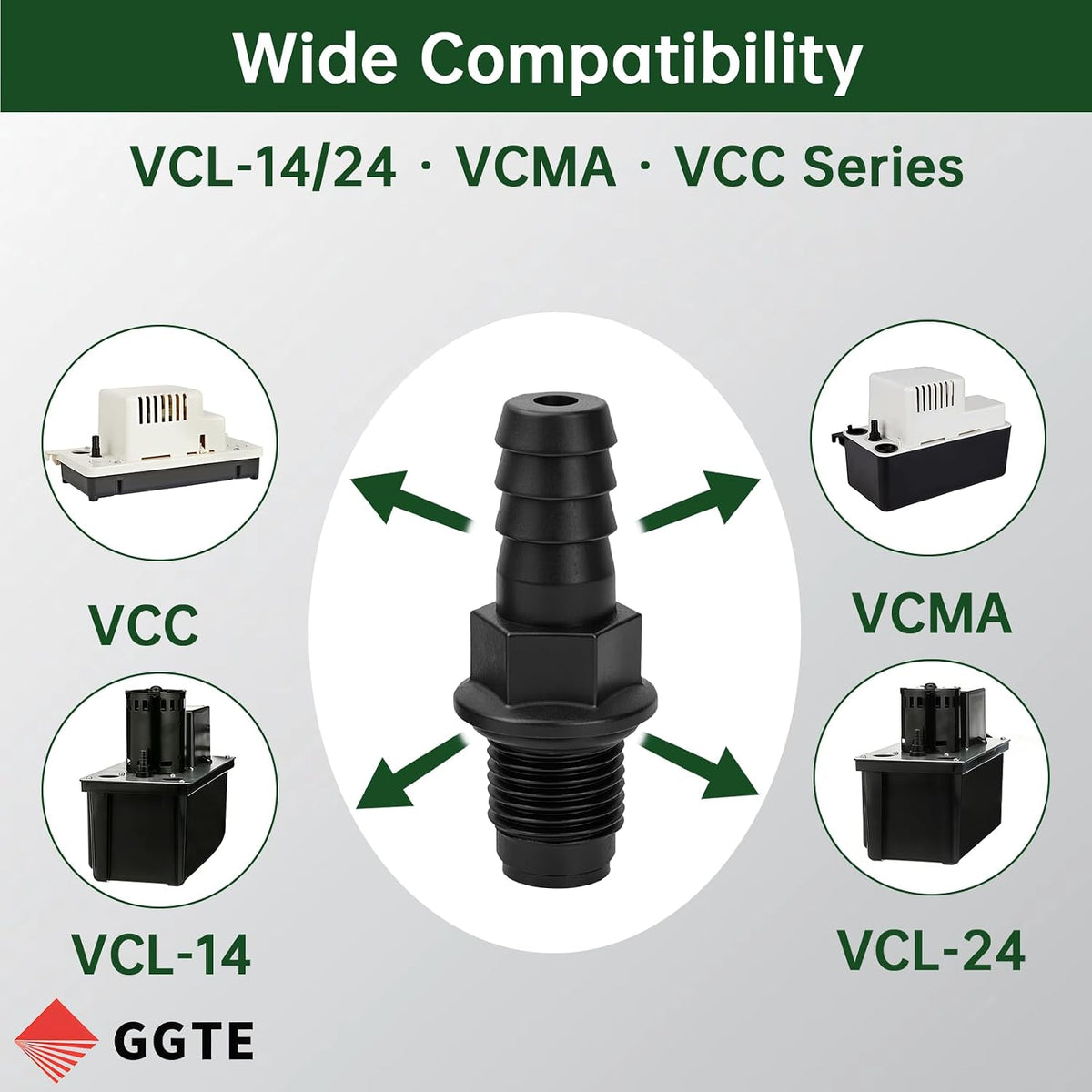 599065 Replacement Check Valve for Little Giant CV-10 2 Pack