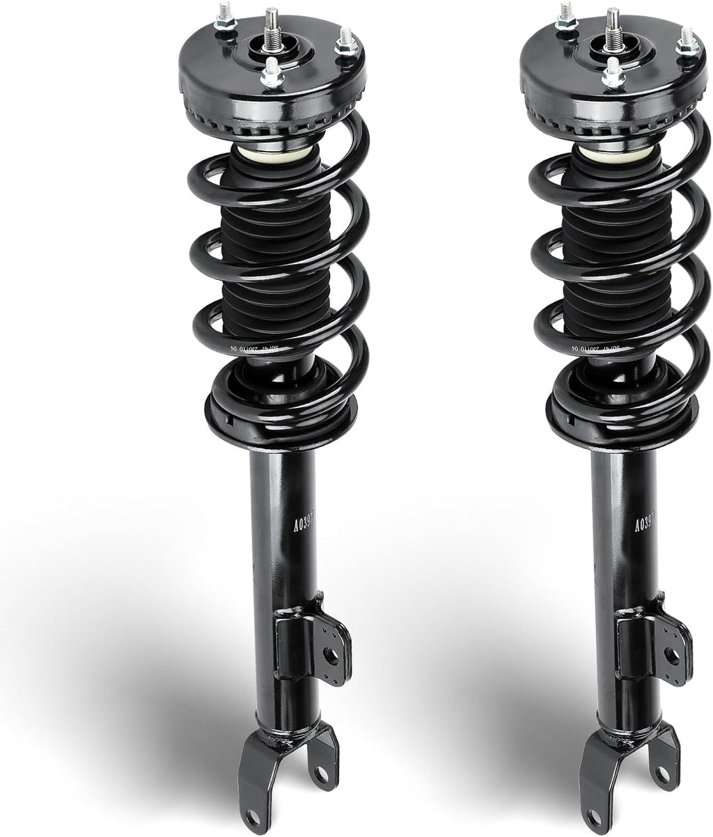 Front Complete Struts Assembly w/Coil Spring Shock Absorber Compatible with Dodge Challenger/Charger 2012-2022 3.6L RWD, Replace for 172665