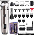Beard Trimmer for Men, Waterproof Hair Trimmer Electric Razor, Cordless Hair Clippers Shavers for Men, Shaving Kit