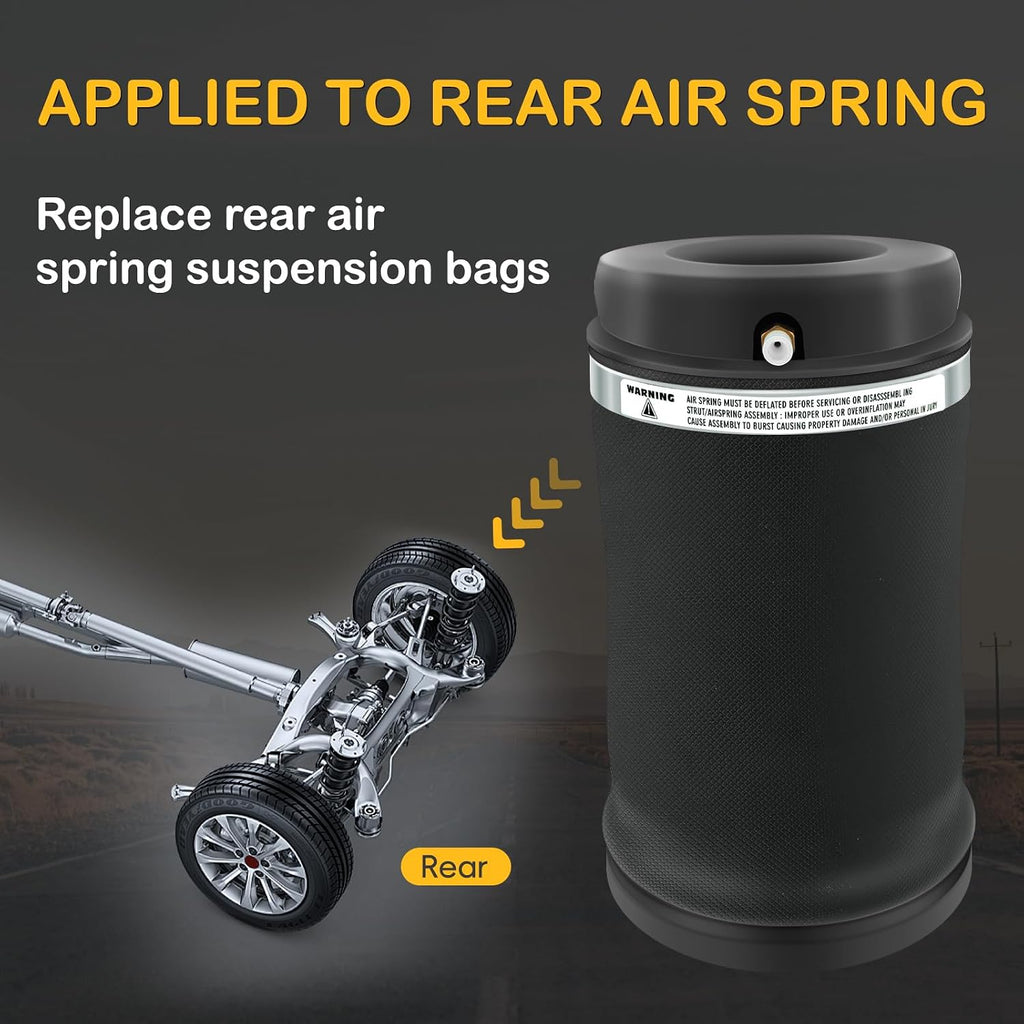 Pair Rear Air Suspension Springs Bags for Jeep Grand Cherokee 2011-2015