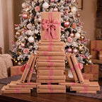 12'' Christmas Wrapping Paper Rolls Set, Book Advent Calendar Gift