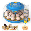 Incubators for Hatching Eggs, 18 Egg Incubator with Automatic Egg Turning and Humidity Control, 360° View Incubadora