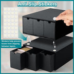 Trading Card Storage Box, Card Boxes with 60 Divider, 200 Card Sleeves