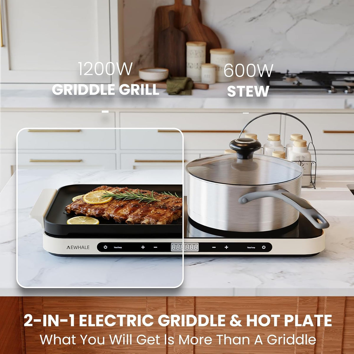 Countertop 2 Burners, Electric Hot Plate
